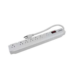 Multicontacto 7 entradas cable 30 cm