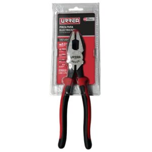 Pinza para electricista con mango bimaterial de 9-3/8"