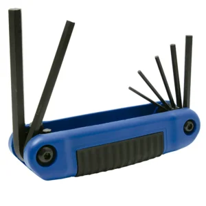 Juego de llaves bristol tipo navaja métricas 2 a 8 mm