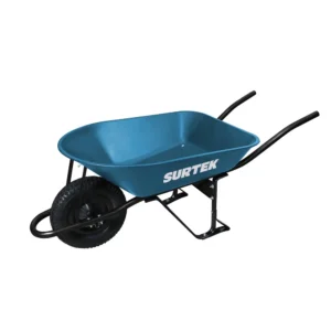 Carretilla reforzada con bastidor metálico 5 Ft3 llanta imponchable de poliuretano