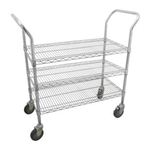 Carro utilitario de alambre 3niveles 24″ x 18″