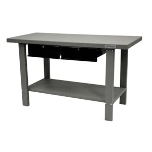 Estación de trabajo con 2 gavetas serie H 59″