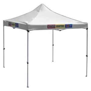 Juego de toldo plegable 3 m x 3 m