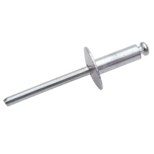 Remache cabeza ancha 3/16" x 1/2", 5 bolsas con 50 remaches