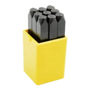 Juego de números del "0" al "9" de golpe 5 mm, 9 piezas