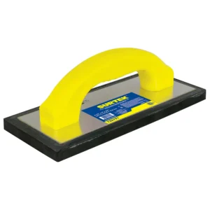 Flota de hule acabado fino con mango de plástico 9-1/2" x 4" x 5/8"