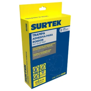 Trampa adhesiva para roedor chico, 2 piezas