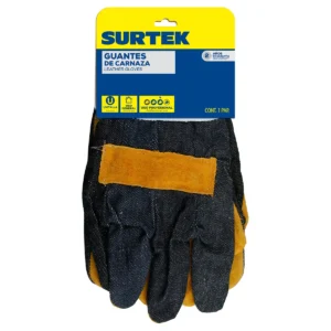 Guantes de piel de carnaza y algodón tipo payaso unitalla