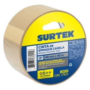 Cinta canela hot melt para empacar, 48 mm x 40 m