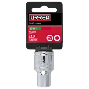 Dado Torx hembra cuadro de 1/2", E10