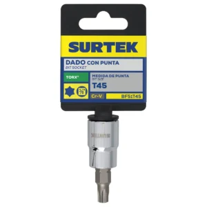 Dado con punta Torx cuadro de3/8", T45