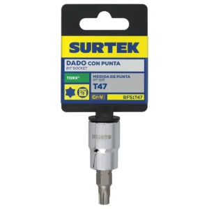 Dado con punta Torx cuadro de3/8", T47