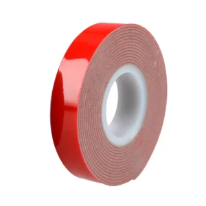 Cinta gris doble cara, 12 mm x 2 m, en blíster