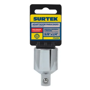 Adaptador para dado cuadro de3/8" hembra a 1/4" macho