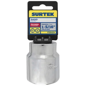 Dado cuadro de 3/4", 6 puntas, en pulgadas, 1-5/16"