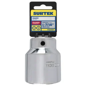 Dado cuadro de 3/4", 6 puntas, en pulgadas 1-7/16"