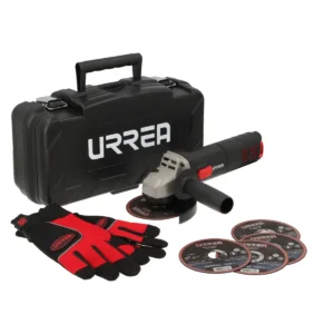 Juego de mini esmeriladora con accesorios 7 piezas, con caja plástica