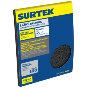 Lija de agua, grano 100