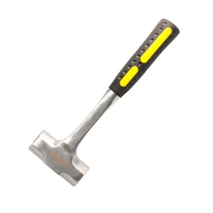 Marro octagonal forjado en una pieza con mango rubber grip 9", 3 lb