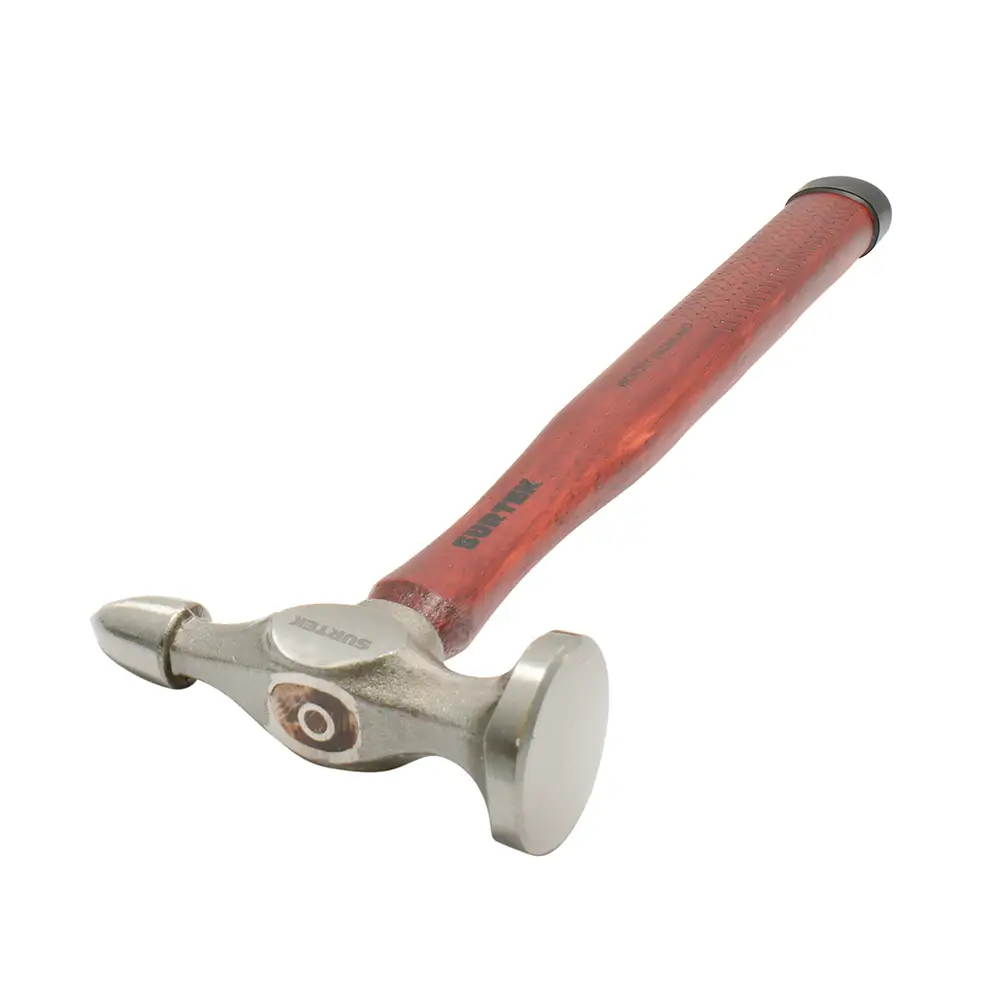 Martillo laminero plana-corta con mango de madera de 13", 11 oz