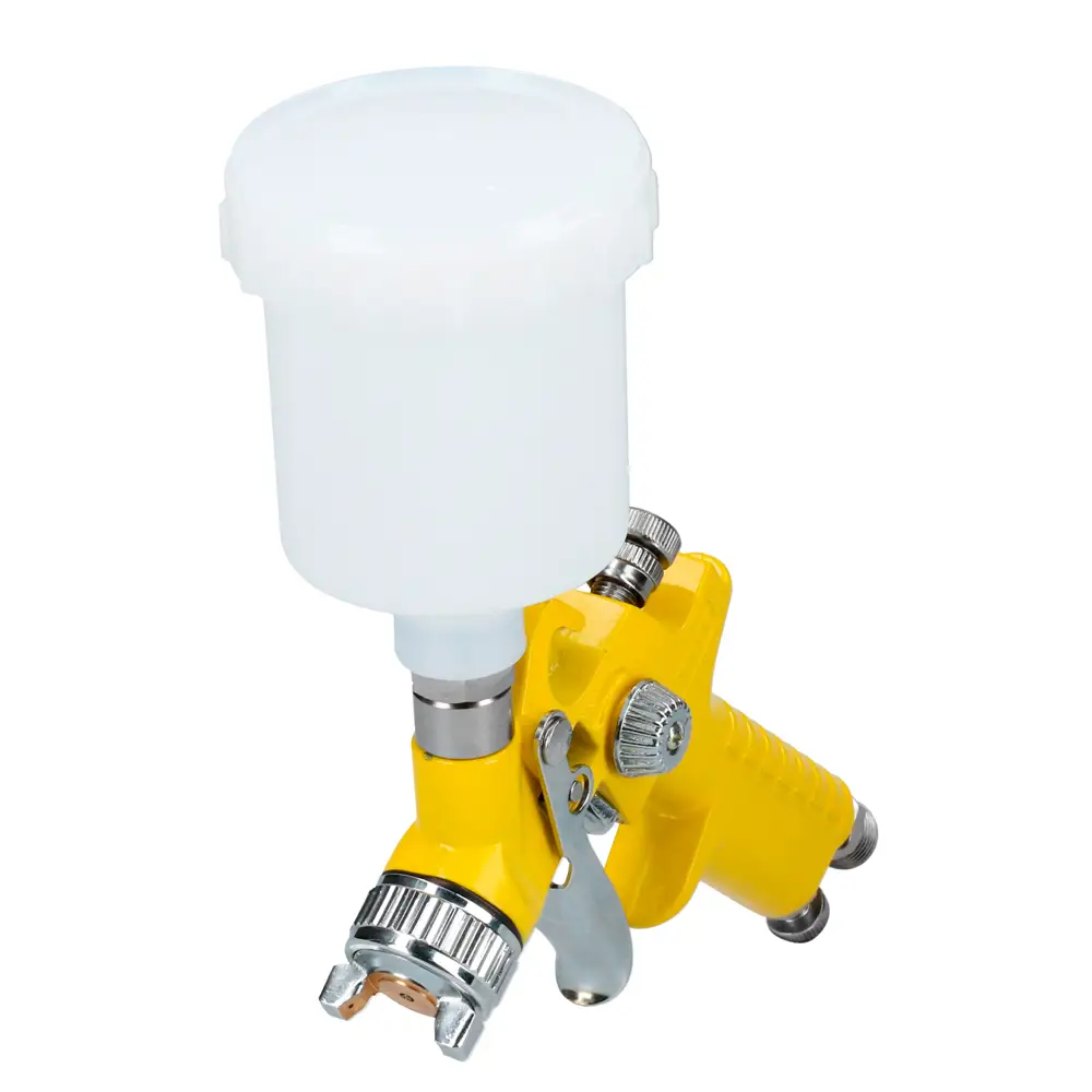 Pistola para pintar terminados baja presion, capacidad 125 ml, 50 PSI