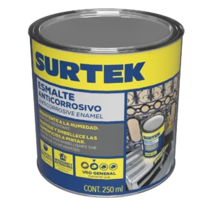 Esmalte anticorrosivo 250 ml color negro