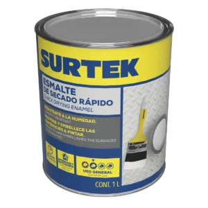 Esmalte de secado rápido 1 Lt color blanco