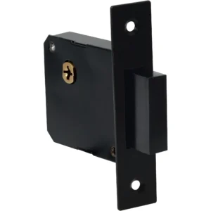 Cerrojo para embutir auxiliar, función doble, latón antiguo, llave tetra, en caja