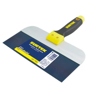 Espátula tapizadora de acero de alto carbón con mango bimaterial 10"