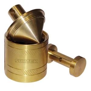 Plomada de latón tipo barril 330 g