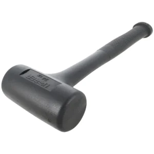 Mazo de golpe seco tapas fijas de alto impacto con mango 10-5/64", 24 oz