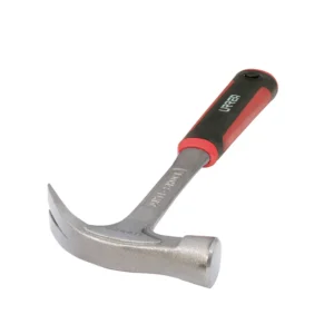 Martillo de uña forjado en una pieza con mango anti-vibración texturizado 13-9/16", 20 oz