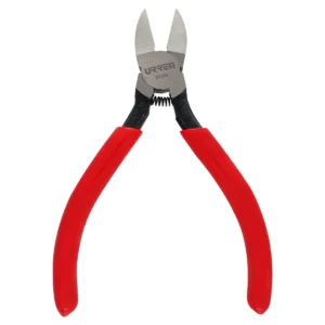Pinza corte al ras para plástico y materiales no ferroso con mango rubber grip 5"