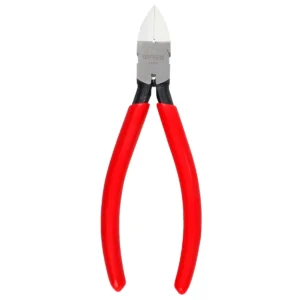 Pinza corte al ras para plástico y materiales no ferroso con mango rubber grip 6"
