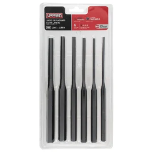 Juego de punzones extra largos, 6 piezas