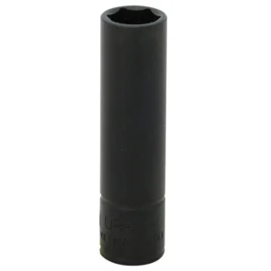 Dado de impacto largo cuadro de 1/4", 6 puntas, métrico, 10 mm