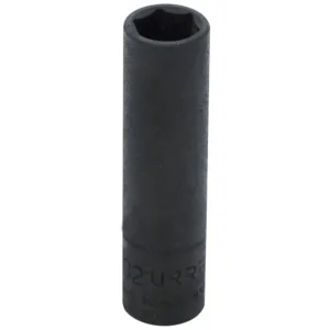 Dado de impacto largo cuadro de 1/4", 6 puntas, en pulgadas, 11/32"