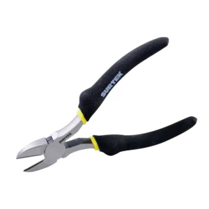 Pinza para electricista con mango rubber grip corte diagonal de 5"