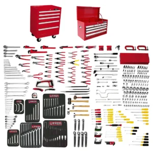 Juego maestro industrial combinado 399 piezas, con gabinetes EX27M5, EX27S6