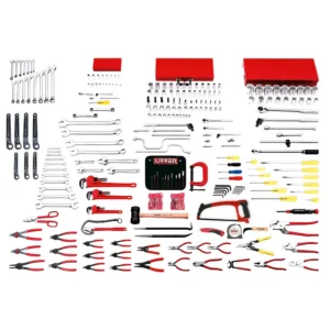 Juego maestro industrial en pulgadas 262 piezas, sin gabinete