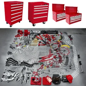 Juego maestro industrial combinado 937 piezas, con gabinetes EX27M5, EX27M6, EX27S6