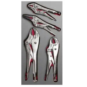 Juego de pinzas de presión 4 piezas, charola CH127L-C