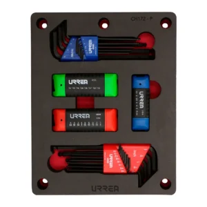 Juego de llaves hexagonales tipo "T" en pulgadas 46 piezas, CH172P-C