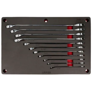 Juego de llaves combinadas pulido espejo extra largas en pulgadas 11 piezas, CH251P-C