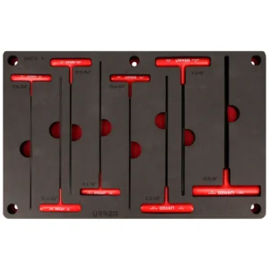 Juego de llaves hexagonales tipo "T" en pulgadas 8 piezas, CH272P-C