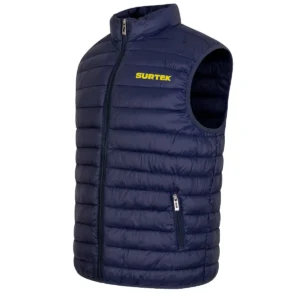 Chaleco capitonada azul marino, Chico