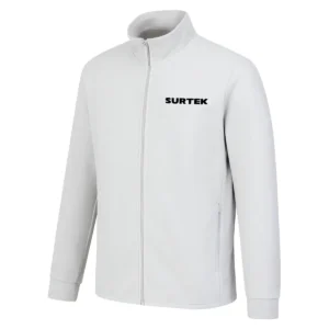 Chamarra FLEECE gris perla, Chica