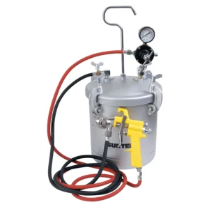 Equipo industrial para pintar, capacidad 10 Lt, 72 PSI