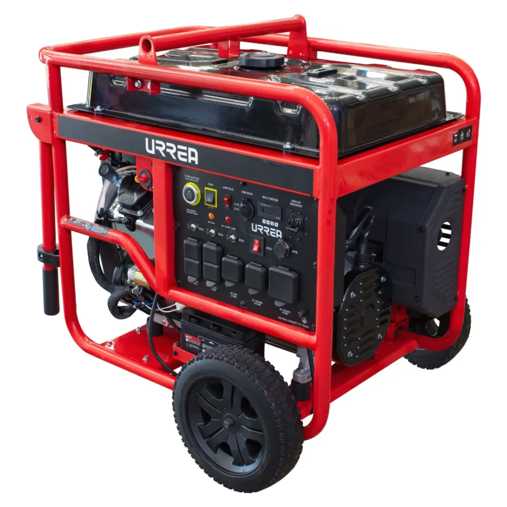 Generador a gasolina 13000 W,713 cc, voltaje de salida 120-240 V