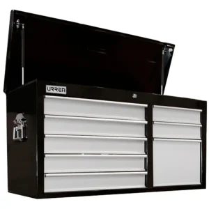 Gabinete superior 8 gavetas color negro serie H 41"